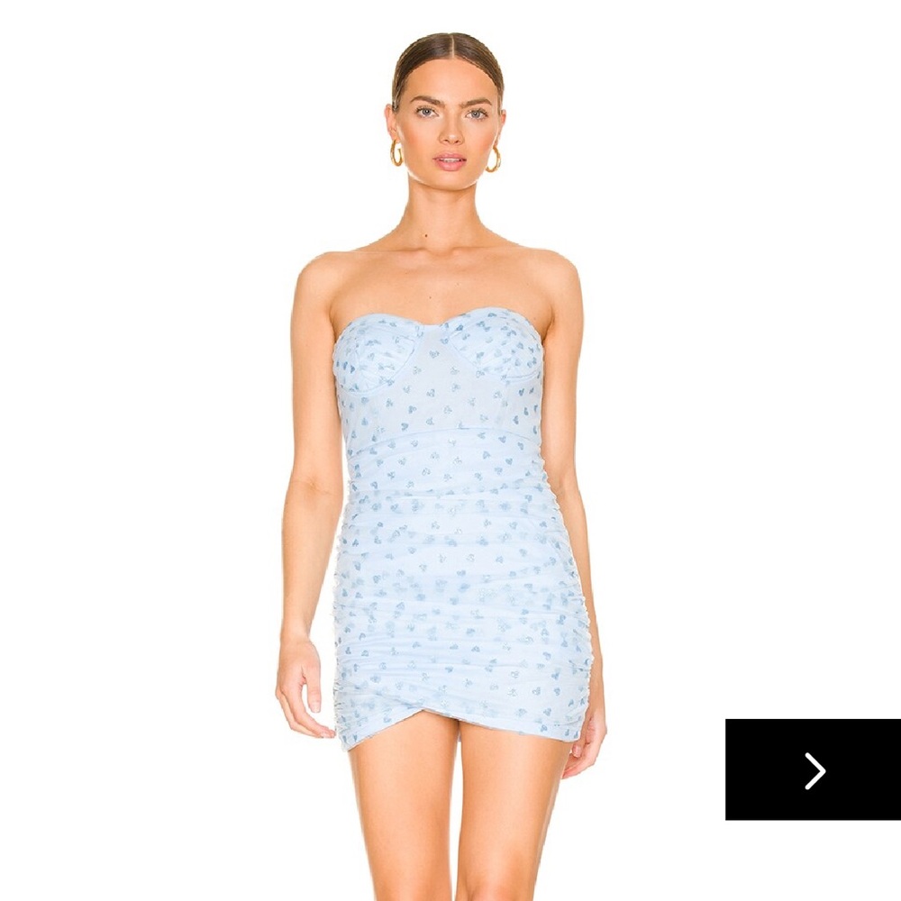 New Superdown Fifi Dress Light Blue